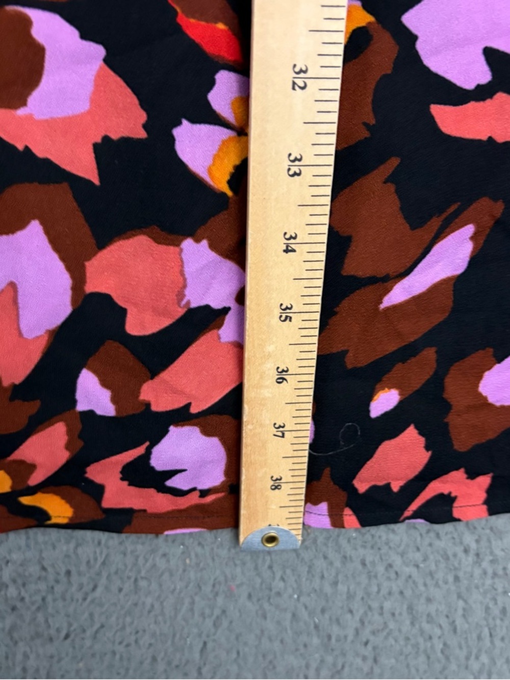 Cabi Monarch Sleeveless Floral Print Dress - Pink & Brown - Picture 3 of 7